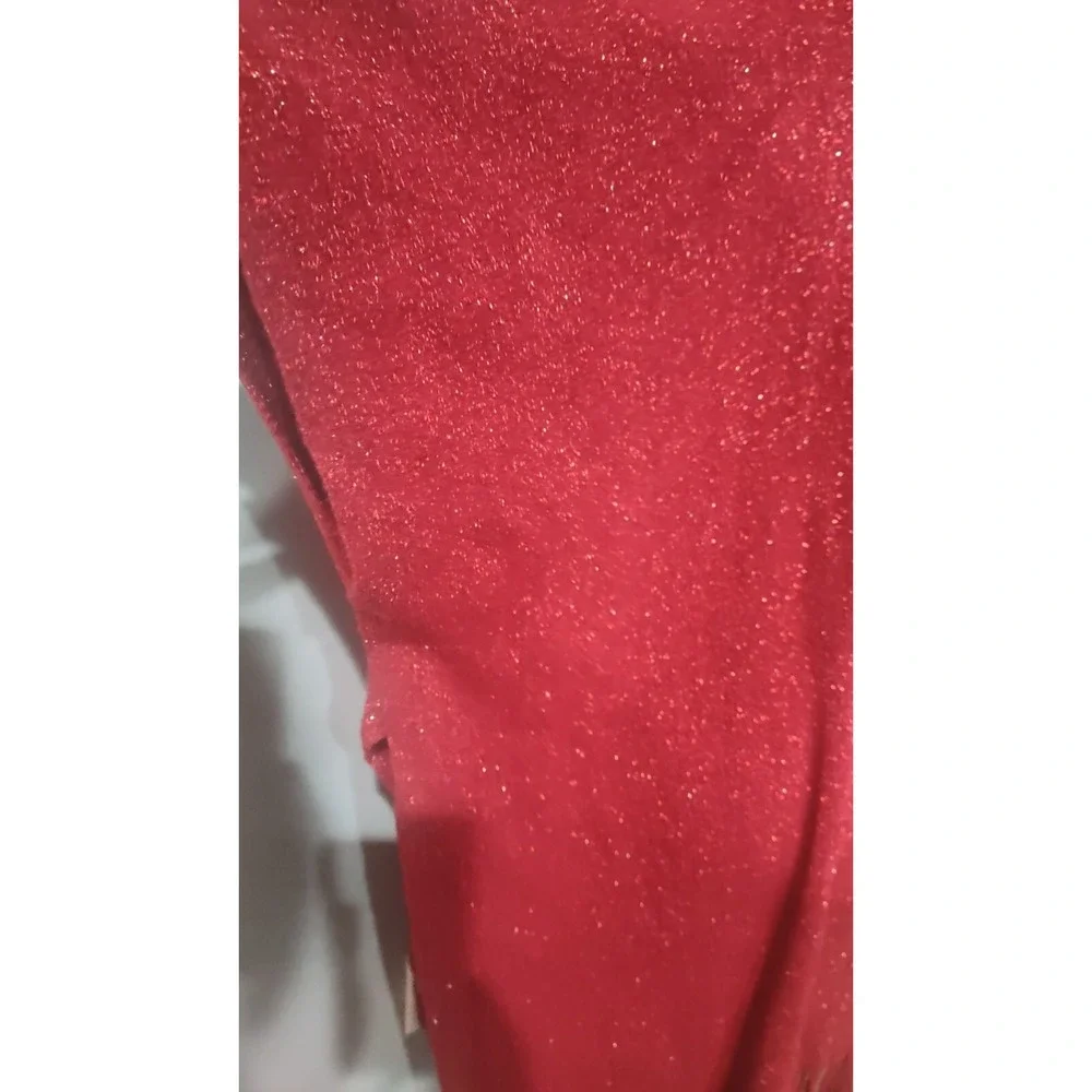 Women's Red Poncho Hooded‎ Knit Shawl whit Ruffle.